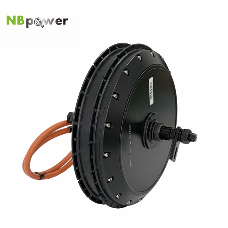 72V 8000W Brushless Hub Motor - NBpower 170/190mm Dropout QS273 40H Spitze
